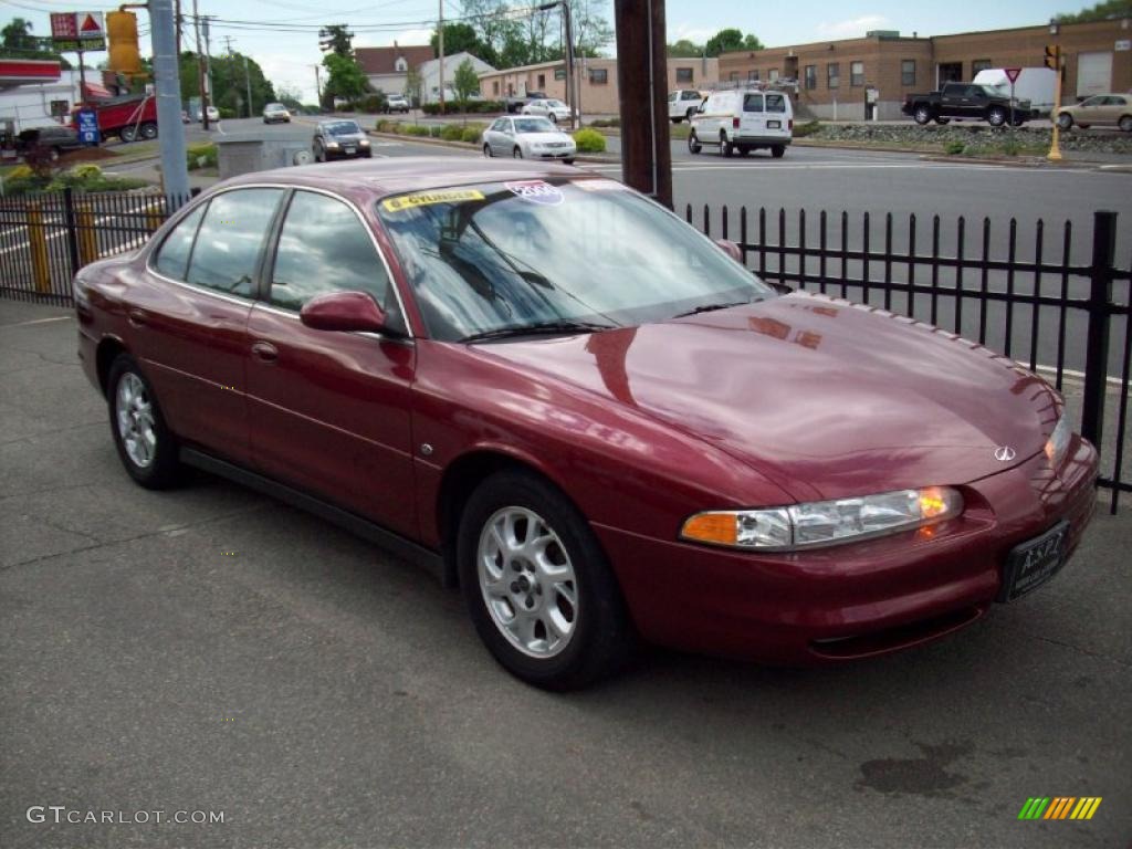 2000 Intrigue GL - Ruby Red Metallic / Neutral photo #8