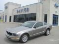 2008 Vapor Silver Metallic Ford Mustang V6 Deluxe Coupe  photo #1