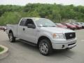 Silver Metallic - F150 XLT SuperCab 4x4 Photo No. 4