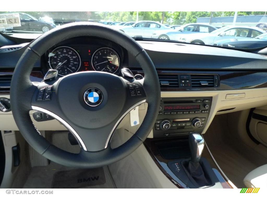 2009 3 Series 328i Convertible - Space Grey Metallic / Cream Beige Dakota Leather photo #43