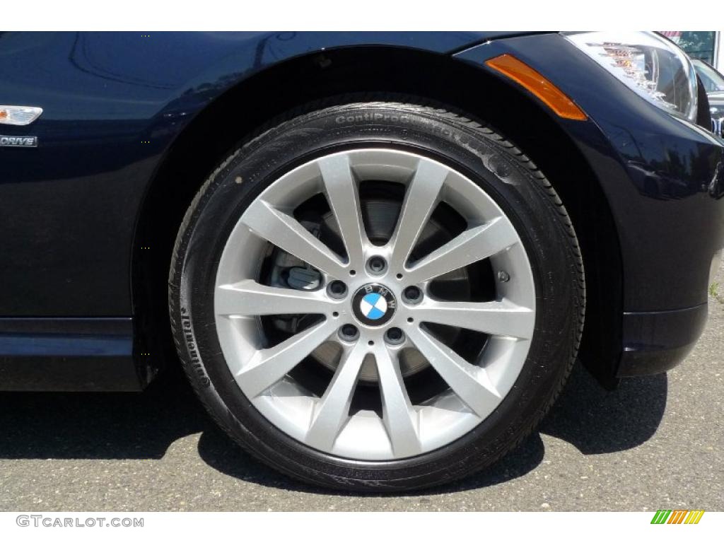 2010 3 Series 328i xDrive Sedan - Monaco Blue Metallic / Saddle Brown Dakota Leather photo #16