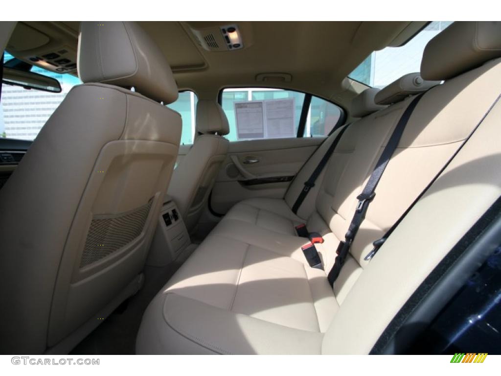 2007 3 Series 335i Sedan - Monaco Blue Metallic / Beige photo #12
