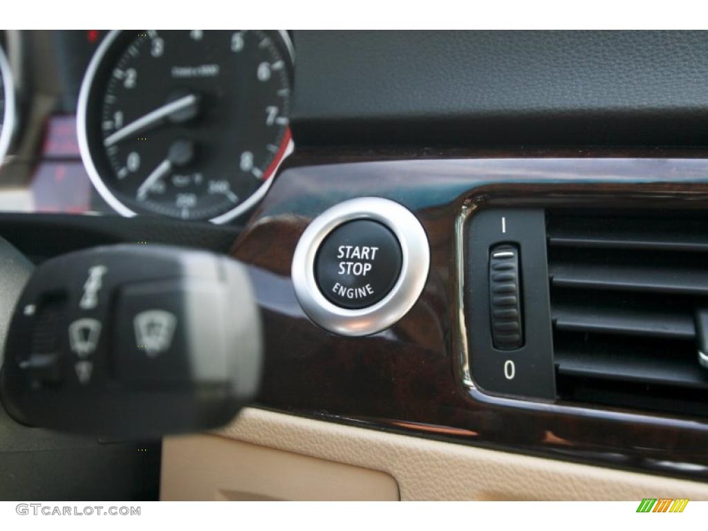 2007 3 Series 335i Sedan - Monaco Blue Metallic / Beige photo #35