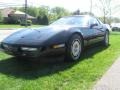 Black 1986 Chevrolet Corvette Coupe