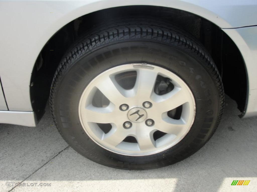 2001 Accord EX Sedan - Satin Silver Metallic / Quartz Gray photo #15