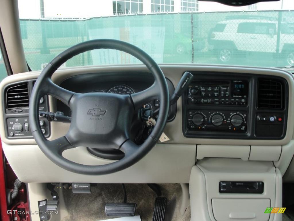 2001 Tahoe LT - Redfire Metallic / Tan/Neutral photo #37