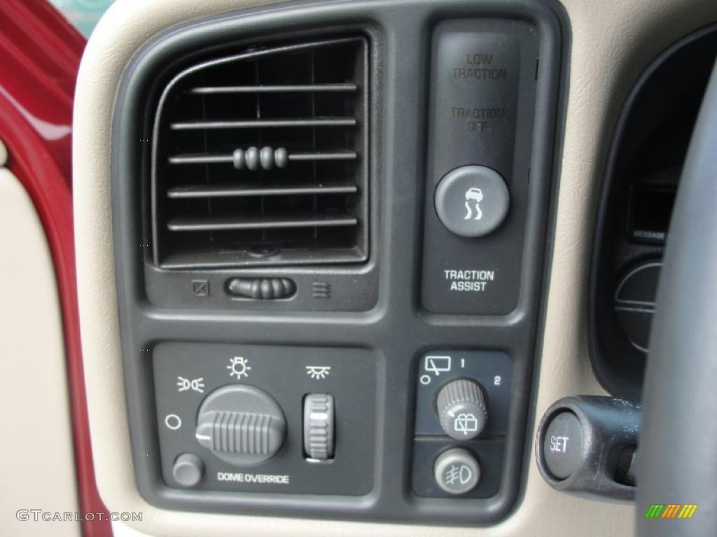 2001 Tahoe LT - Redfire Metallic / Tan/Neutral photo #45