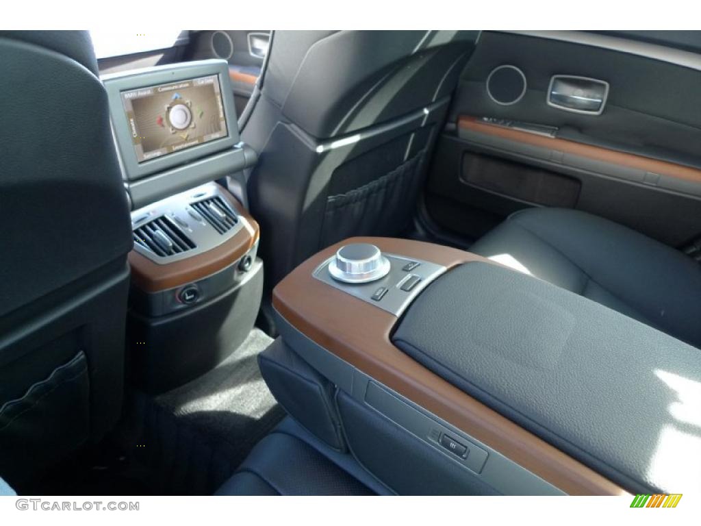 2008 7 Series 750i Sedan - Alpine White / Black photo #5
