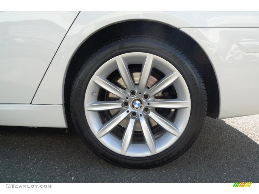 2008 7 Series 750i Sedan - Alpine White / Black photo #6