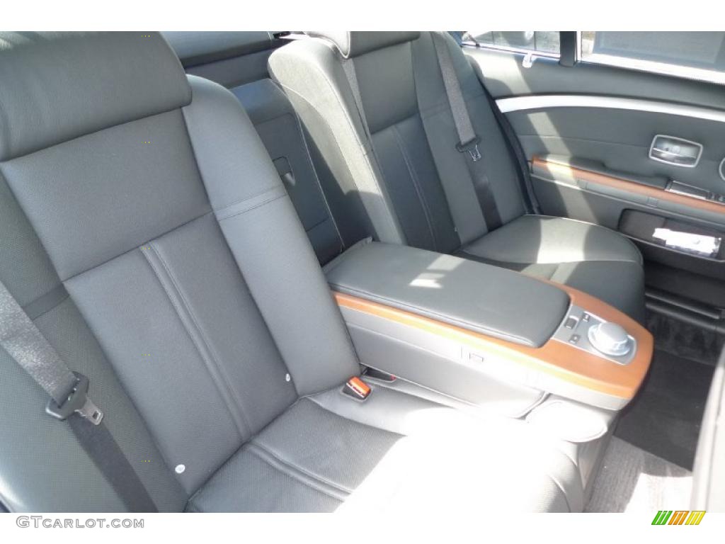 2008 7 Series 750i Sedan - Alpine White / Black photo #33