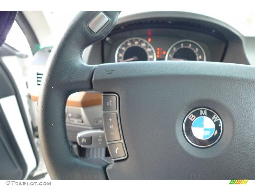 2008 7 Series 750i Sedan - Alpine White / Black photo #40