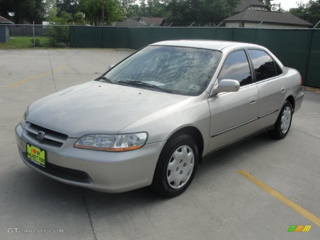 1998 Accord LX Sedan - Heather Mist Metallic / Ivory photo #7