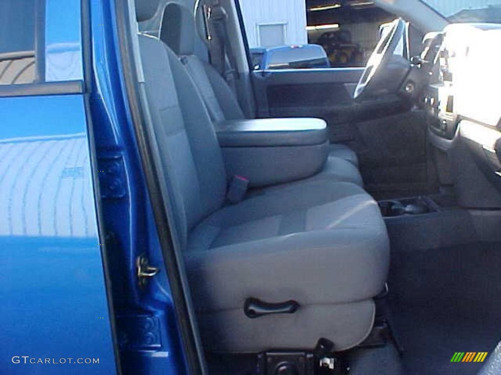 2007 Ram 1500 SLT Mega Cab 4x4 - Electric Blue Pearl / Medium Slate Gray photo #10