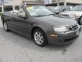 2007 Titan Gray Metallic Saab 9-3 2.0T Convertible  photo #13