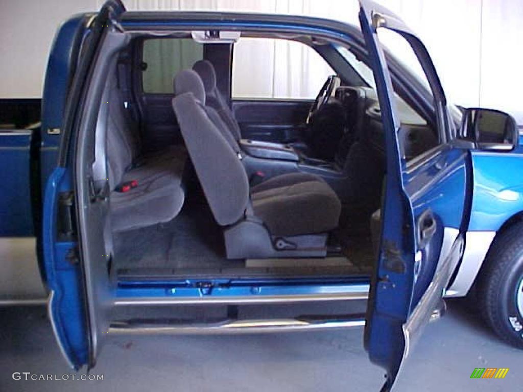 2003 Silverado 1500 LS Extended Cab - Arrival Blue Metallic / Dark Charcoal photo #10