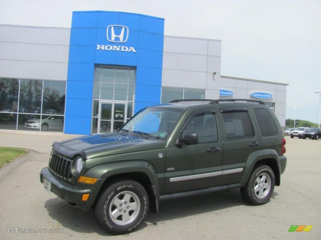 Jeep Green Metallic Jeep Liberty