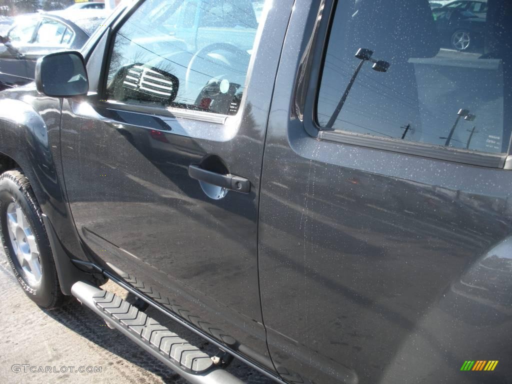 2008 Xterra S 4x4 - Night Armor Dark Gray / Steel/Graphite photo #9