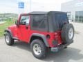 2006 Flame Red Jeep Wrangler Sport 4x4  photo #11