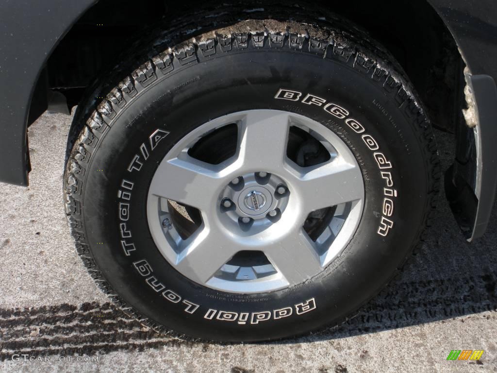 2008 Xterra S 4x4 - Night Armor Dark Gray / Steel/Graphite photo #11