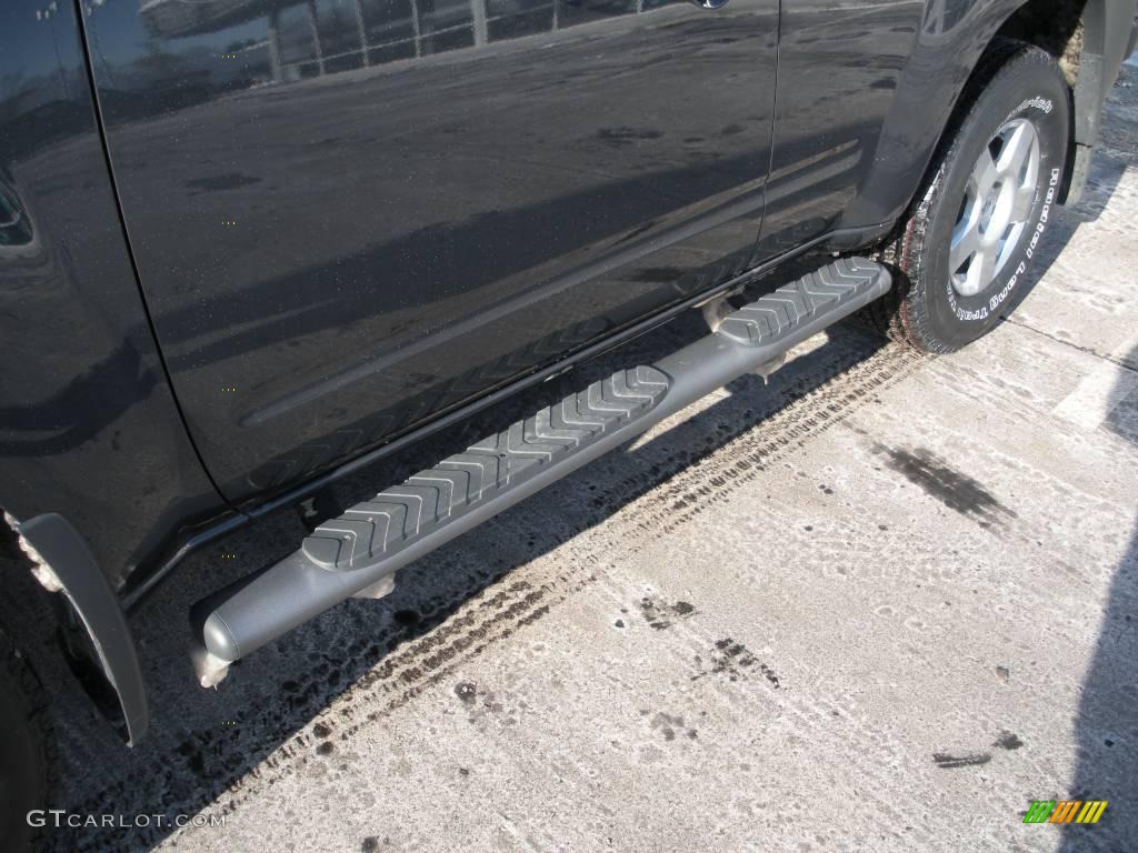 2008 Xterra S 4x4 - Night Armor Dark Gray / Steel/Graphite photo #12