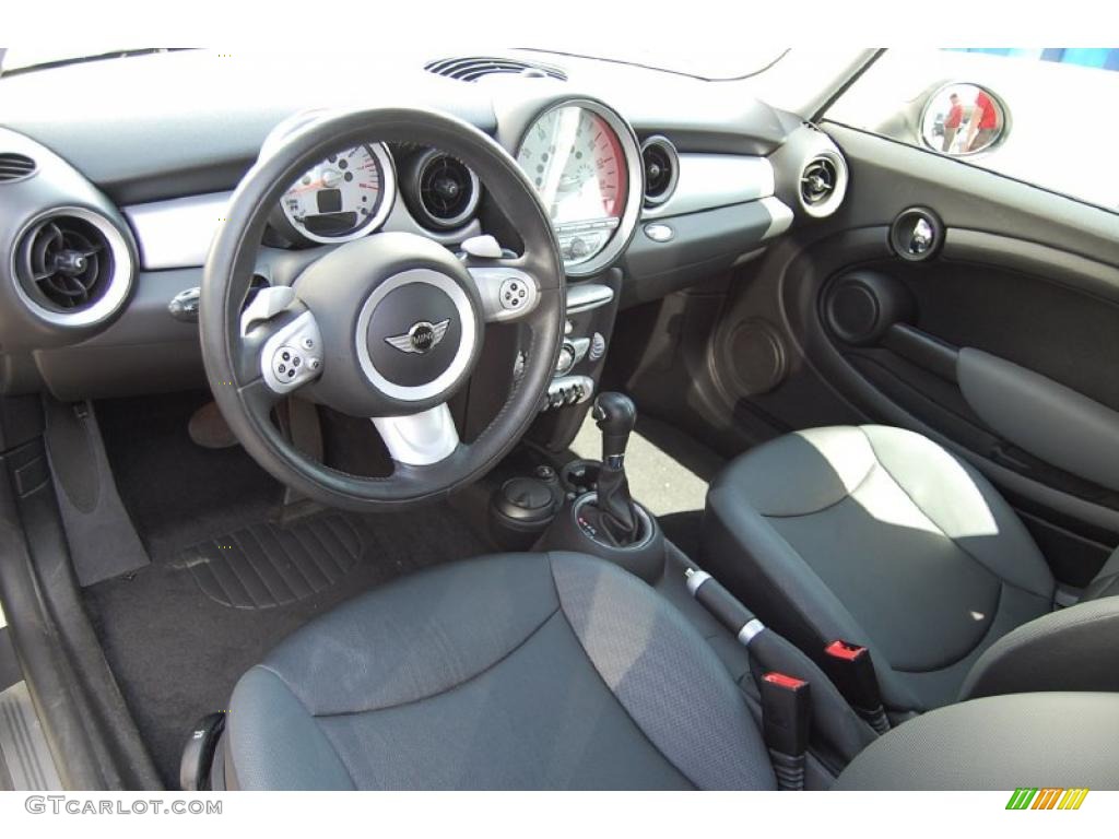 2007 Cooper Hardtop - Pepper White / Grey/Carbon Black photo #4