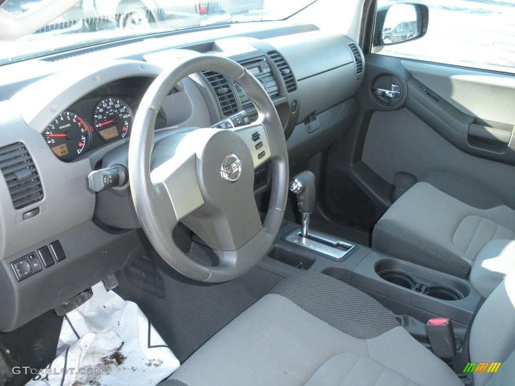 2008 Xterra S 4x4 - Night Armor Dark Gray / Steel/Graphite photo #15