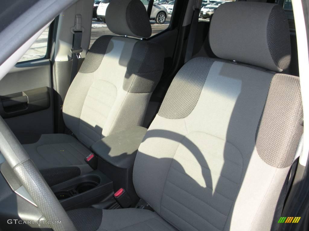2008 Xterra S 4x4 - Night Armor Dark Gray / Steel/Graphite photo #16
