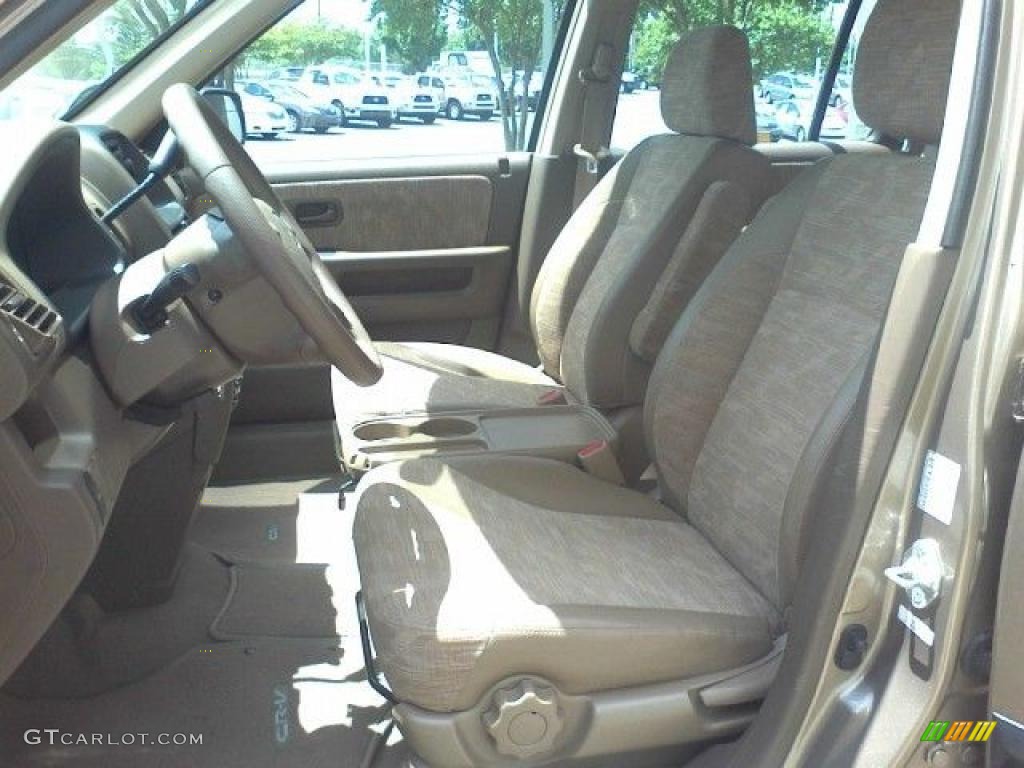 2003 CR-V LX - Mojave Mist Metallic / Saddle photo #6
