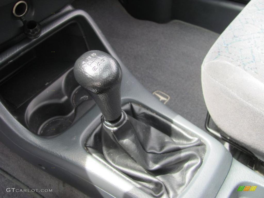 1999 Civic EX Coupe - Vogue Silver Metallic / Dark Gray photo #9