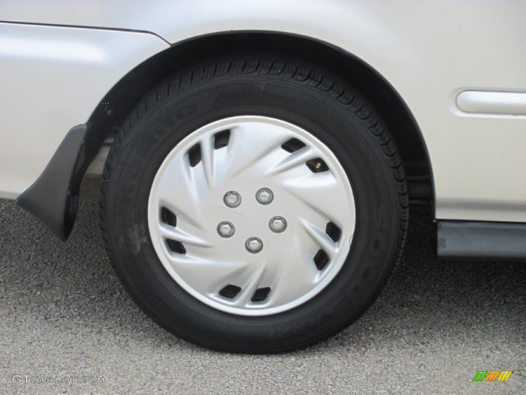 1999 Civic EX Coupe - Vogue Silver Metallic / Dark Gray photo #12