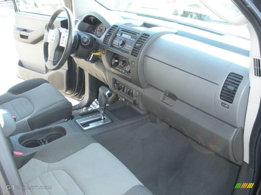 2008 Xterra S 4x4 - Night Armor Dark Gray / Steel/Graphite photo #18