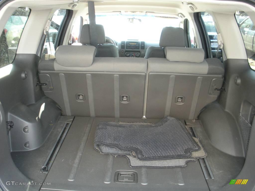 2008 Xterra S 4x4 - Night Armor Dark Gray / Steel/Graphite photo #21