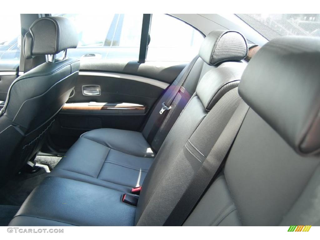 2008 7 Series 750i Sedan - Alpine White / Black photo #5