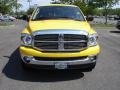 2008 Detonator Yellow Dodge Ram 1500 Big Horn Edition Quad Cab 4x4  photo #2