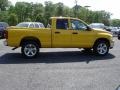 2008 Detonator Yellow Dodge Ram 1500 Big Horn Edition Quad Cab 4x4  photo #7