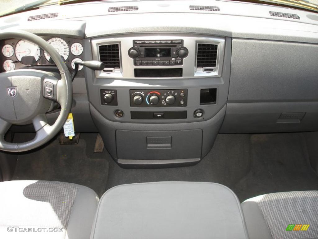 2008 Ram 1500 Big Horn Edition Quad Cab 4x4 - Detonator Yellow / Medium Slate Gray photo #12