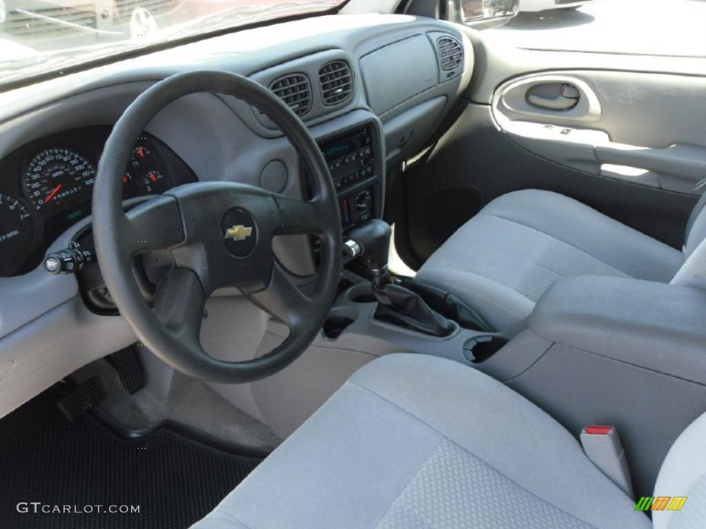 2008 TrailBlazer LT - Summit White / Light Gray photo #24