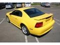 2004 Screaming Yellow Ford Mustang V6 Coupe  photo #6