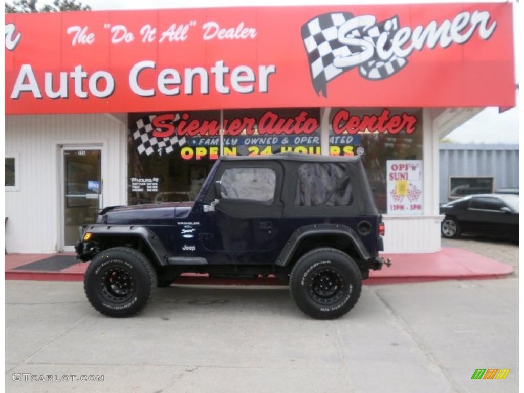 Deep Amethyst Pearl Jeep Wrangler