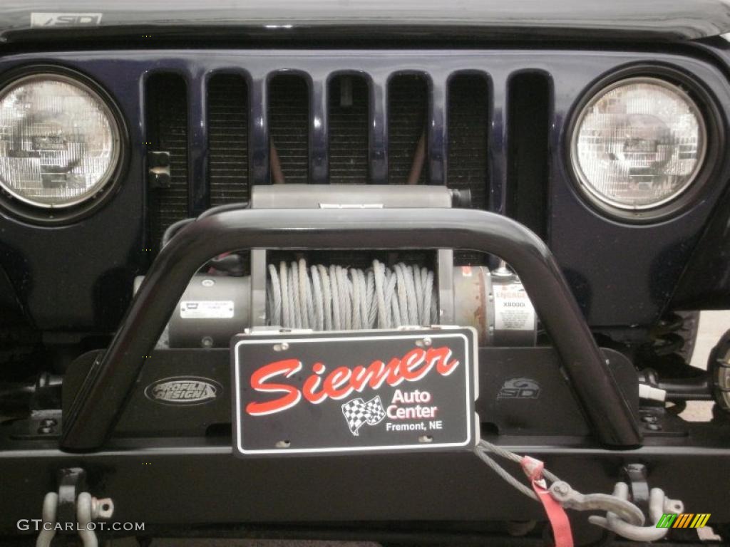 1998 Wrangler Sport 4x4 - Deep Amethyst Pearl / Gray photo #5