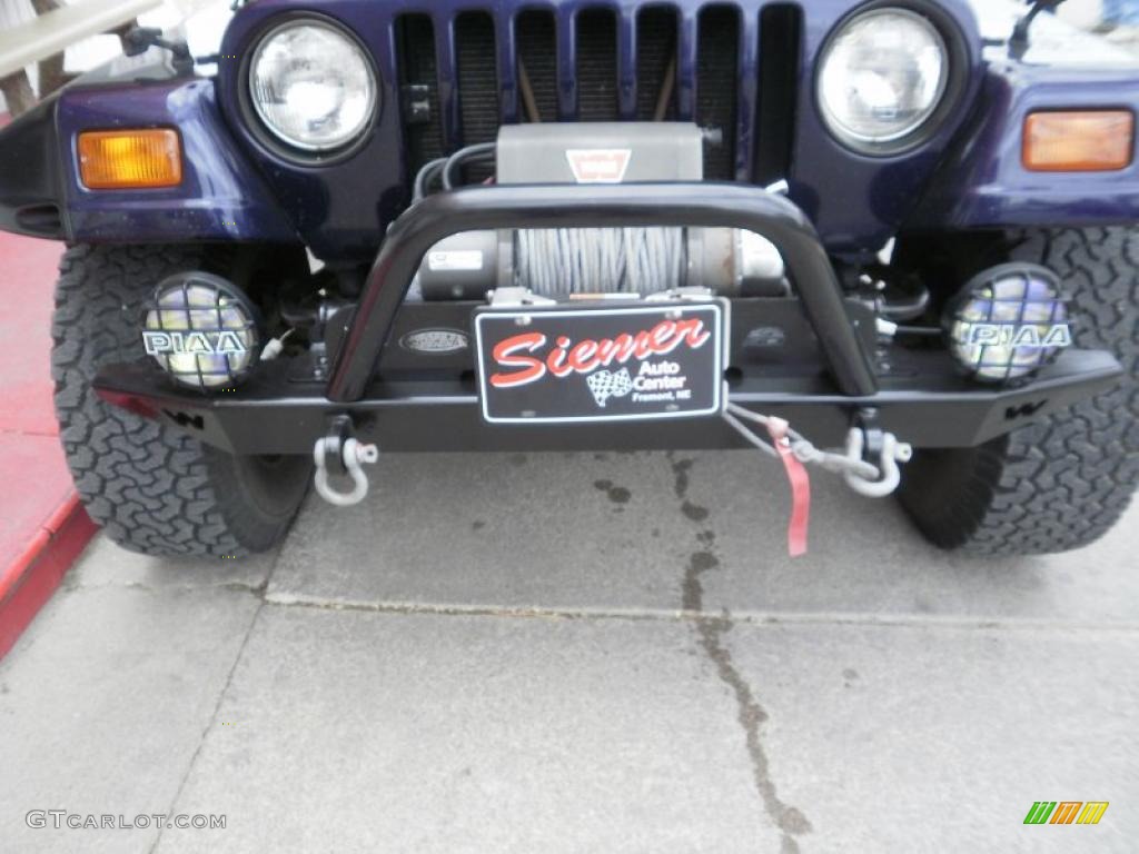 1998 Wrangler Sport 4x4 - Deep Amethyst Pearl / Gray photo #20