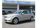 2010 Pearl Beige Metallic Mercedes-Benz C 300 Luxury 4Matic  photo #1