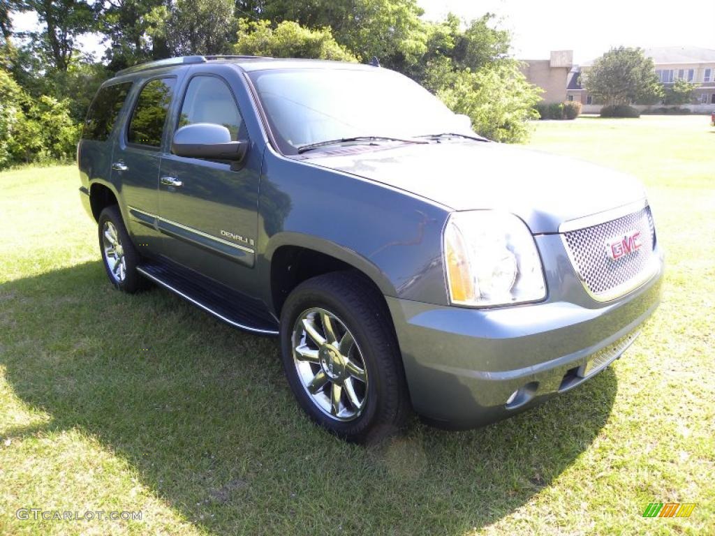 2007 Yukon Denali AWD - Stealth Gray Metallic / Cocoa/Light Cashmere photo #1
