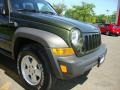 2007 Jeep Green Metallic Jeep Liberty Sport 4x4  photo #22