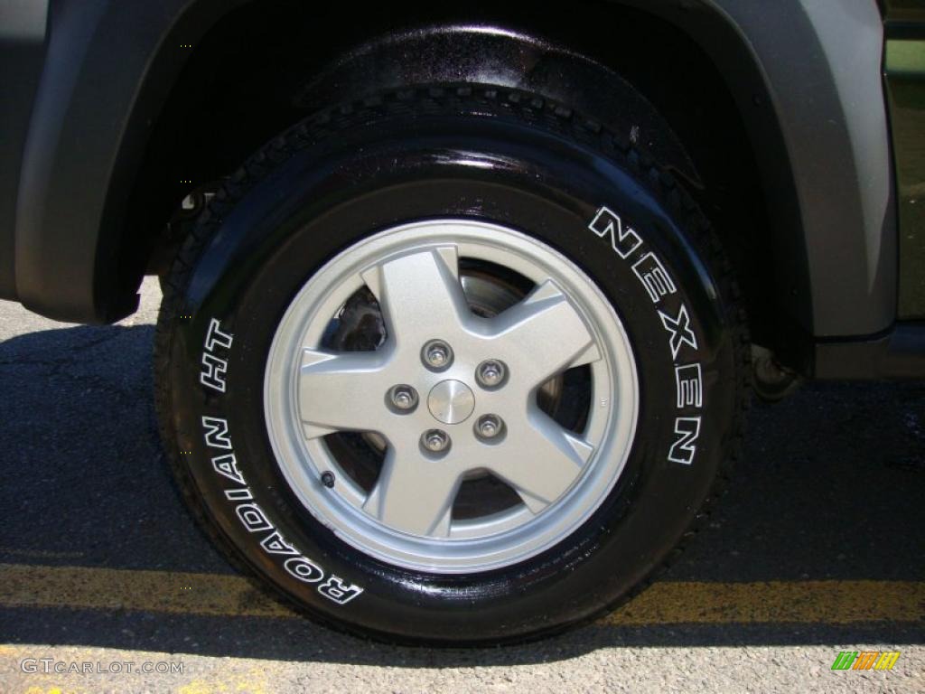 2007 Liberty Sport 4x4 - Jeep Green Metallic / Khaki photo #25