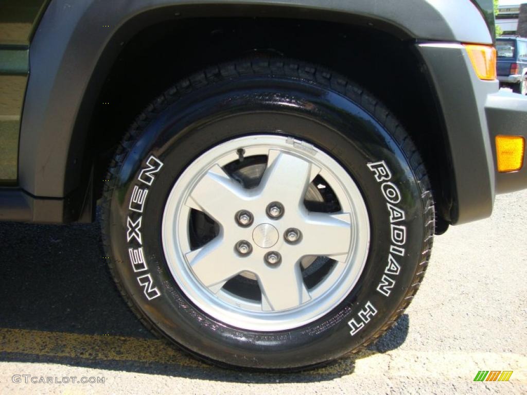 2007 Liberty Sport 4x4 - Jeep Green Metallic / Khaki photo #26