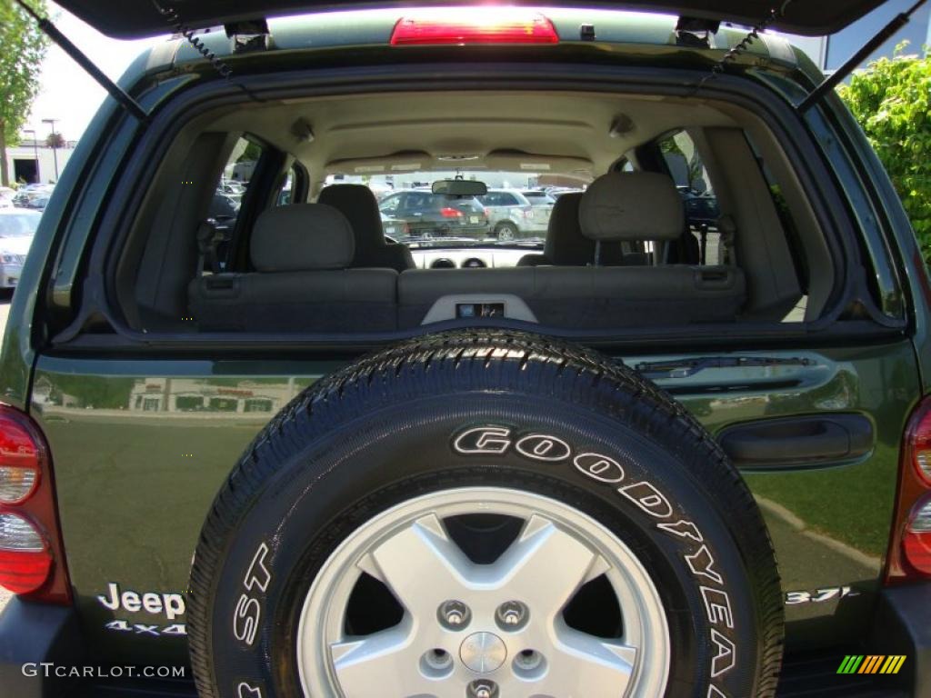 2007 Liberty Sport 4x4 - Jeep Green Metallic / Khaki photo #30