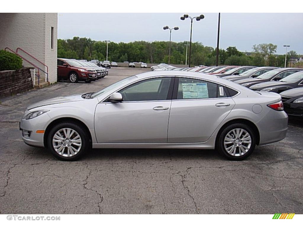 2010 MAZDA6 i Touring Sedan - Brilliant Silver Metallic / Black photo #1