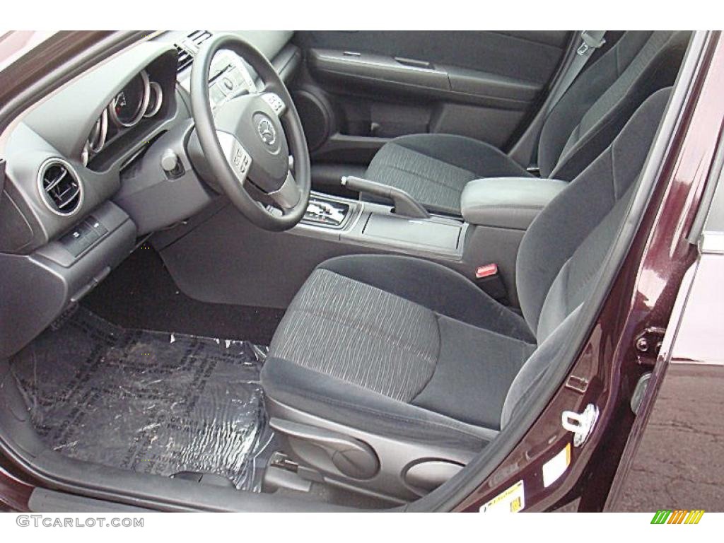 2010 MAZDA6 i Sport Sedan - Black Cherry Metallic / Black photo #2