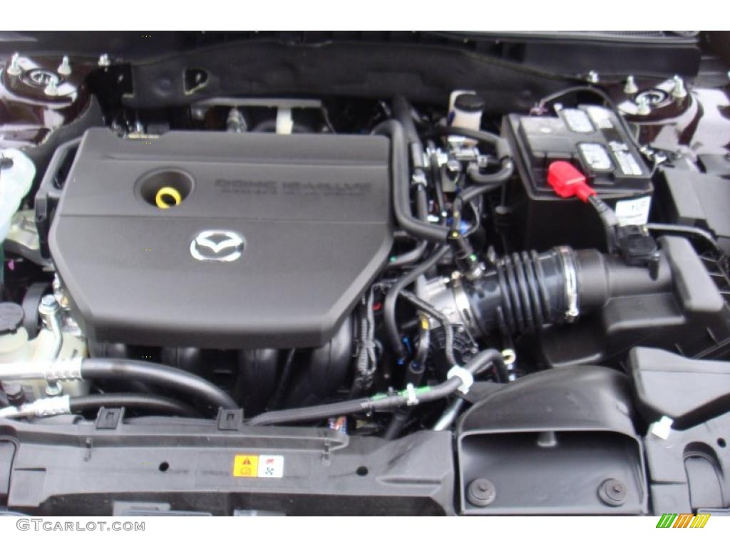 2010 MAZDA6 i Sport Sedan - Black Cherry Metallic / Black photo #4